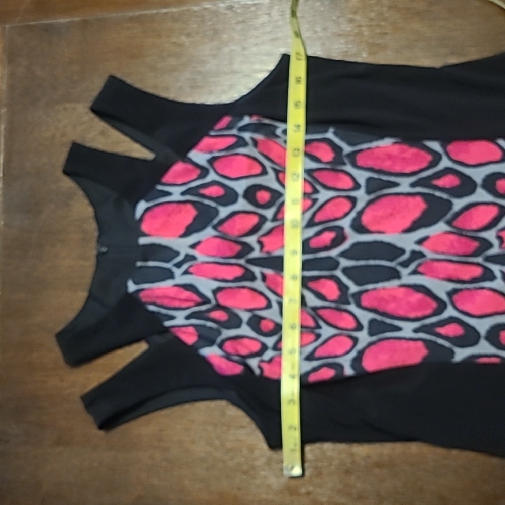 Joseph Ribkoff Elegant Black and Pink Women's Dress - Size 10 - Picture 6 of 8